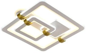 Lampă LED de tavan reglabilă, 140 W, 230 V, 3000-6500 K, cu telecomandă