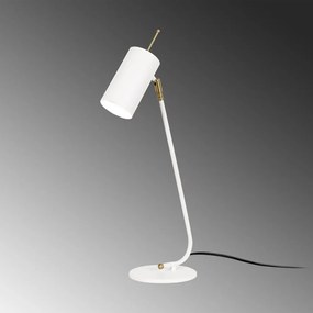 Veioză albă cu abajur din metal (înălțime 55 cm) Sivani – Opviq lights