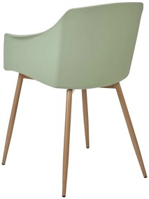 Set 2 buc scaune sufragerie Fonza (verde deschis). 1080360