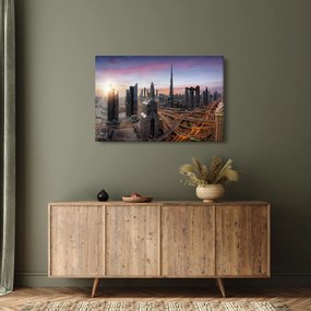 Tablou - Panorama din Dubai (90x60 cm)