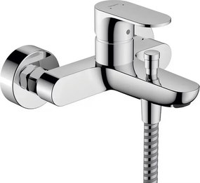 Baterie cada - dus Hansgrohe Rebris S monocomanda crom lucios
