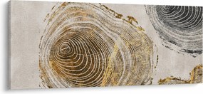 Tablou - Abstract triburi (120x50 cm)