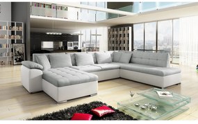 Colțar Talina cu funcție de dormit (Dreapta U) (Uttario Velvet 2954 + Uttario Velvet 2954 + Evo 29). 1059436