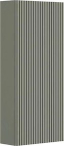 Dulap coloana mediu Gala Canaletto suspendat verde mat 1 usa batanta 35 cm