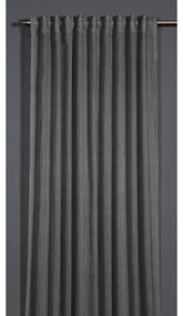 Draperie gri închis 135x245 cm Etamine – Sehlbach