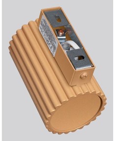 Aplică de perete aurie Gleam – Sollux