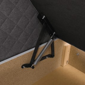 Pat Boxspring, gri, 160x200, ADARA