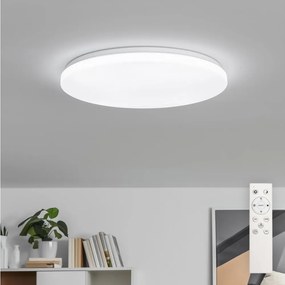 Brilagi - Plafonieră LED SMART dimabilă, 24 W, 230 V, Ø 38 cm, Wi‑Fi Tuya + telecomandă