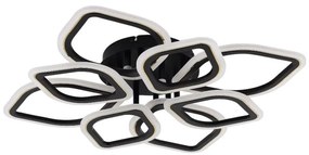 Plafonieră LED dimabilă Zuma Line MS236180R-BK ILLUMIA LED/75W/230V 3000-6000K negru + telecomandă