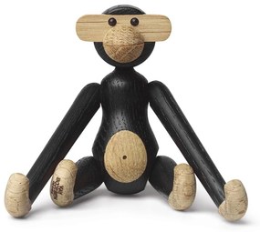 Statuetă din lemn masiv de stejar Kay Bojesen Denmark Monkey Hanging