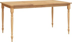 vidaXL Masa Batavia, 150x90x75 cm, lemn masiv de tec