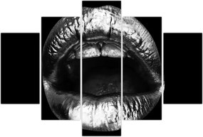 Tablou - Buze lucioase (150x105 cm)