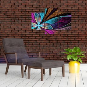 Tablou - Floare, abstracție (90x60 cm)