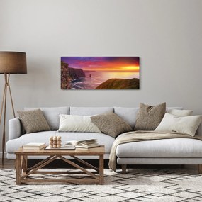 Tablou - Stâncile din Moher (120x50 cm)