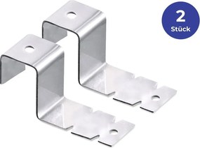 Cârlige 2 buc. din oțel inoxidabil - Maximex