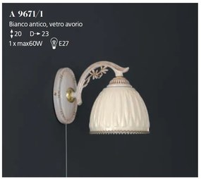 Aplica de perete realizata manual design italian 9671