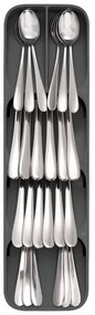 Organizator de tacâmuri gri din plastic 11 x 39,5 cm Duo – Joseph Joseph