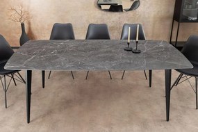 Masa dining design modern Milano antracit 180x90cm