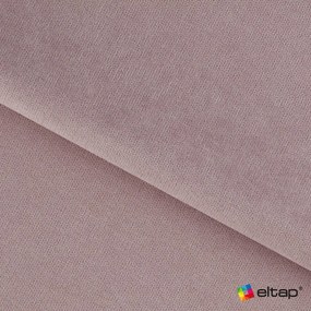 Canapea roz extensibilă/cu spațiu de depozitare cu tapițerie din chenille 214 cm Fulgeo – ELTAP