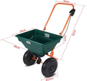 Sămănătoare SEED, 20L, verde/portocaliu Gardebruk