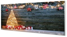 Tablouri acrilice Cadouri de Crăciun placi decor copac