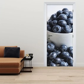 Fototapet pentru ușă - Afine (95x205cm)