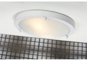 Nordlux - Plafonieră de baie ANCONA 2xE27/40W/230V IP43 Ø31,5 cm albă