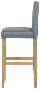 Scaun tip Bar MATON (textil) (gri). 1018781