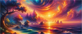 Tablou - Lume magică (120x50 cm)