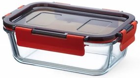 Caserolă de sticlă Simax 7626/L cu capac clic , 0,85 l