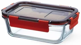 Caserolă de sticlă Simax 7626/L cu capac clic , 0,85 l