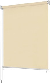 vidaXL Jaluzea tip rulou de exterior, 300 x 140 cm, crem