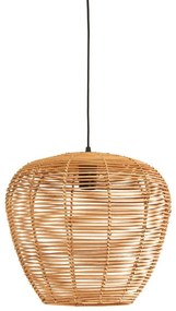 Abajur în culoare naturală ø 38 cm Latvia – Light &amp; Living