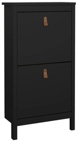 Suport pentru pantofi Real îngust, negru