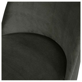 Scaune de dining verde-închis 2 buc. din catifea Vogue – WOOOD