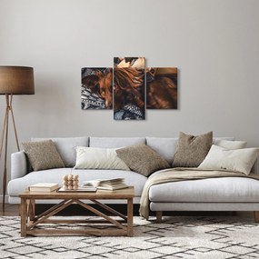 Tablou cu câini dormind (90x60 cm)