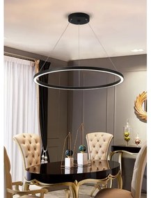 Immax NEO 07158-B80 - Lustr LED FINO 60W 230V Tuya negru + DO