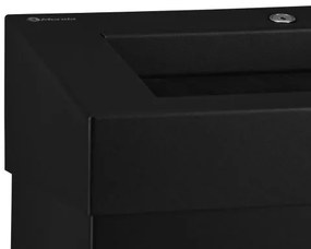 Coș de gunoi suspendat Stella, 27 l, negru