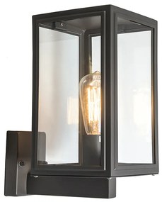 Lampă de perete industrială gri IP44 - Sutton Up
