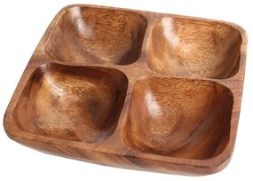 Bol de servire maro din lemn Kora – Premier Housewares
