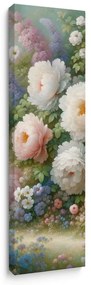 Tablou armonie florală în tonuri pastel