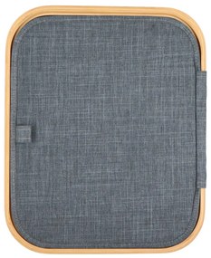 Cos pliabil NOLVIO 25 L, albastru-gri