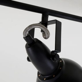 Corp de iluminat cu spoturi 3xE14/40W/230V negru