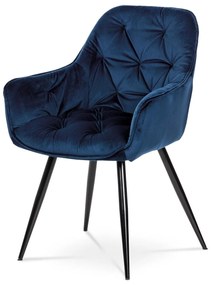 Scaun sufragerie Charli-BLUE4 (albastru). 1120398