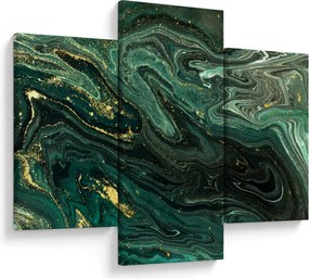 Tablou - Marmură verde (90x60 cm)