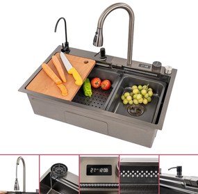 Chiuvetă din oțel inoxidabil Rose III