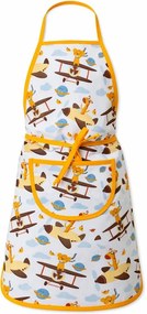 Șorț pentru copii din bumbac cu model