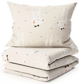 Lenjerie de pat din microfibra WHITE RABBIT, bej Dimensiune lenjerie de pat: 2 buc 70 x 90 cm | 200 x 220 cm