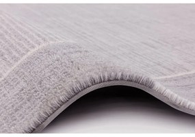 Covor gri din lână 200x300 cm Linea – Agnella