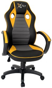 Fotoliu de birou gaming Vamivo 5 (galben + negru) . 1093830